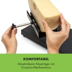 Appenzell Peak Raclette Mit Grill 1000W Thermostatschalter Schwarz -Küchengeräte 10032694 de 0005 logo