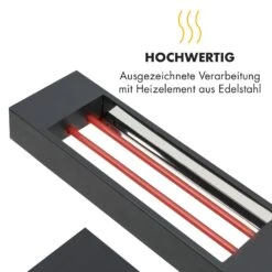 Appenzell Peak Raclette Mit Grill 1000W Thermostatschalter Schwarz -Küchengeräte 10032694 de 0006 logo