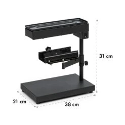 Appenzell Peak Raclette Mit Grill 1000W Thermostatschalter Schwarz -Küchengeräte 10032694 yy 0008 logo