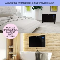 Norderney Konvektions-Heizgerät Thermostat Timer 2000W 30m² Schwarz 14 Norderney Konvektions-Heizgerät Thermostat Timer 2000W 30m² Schwarz -Küchengeräte 10032789 de 0007 usp