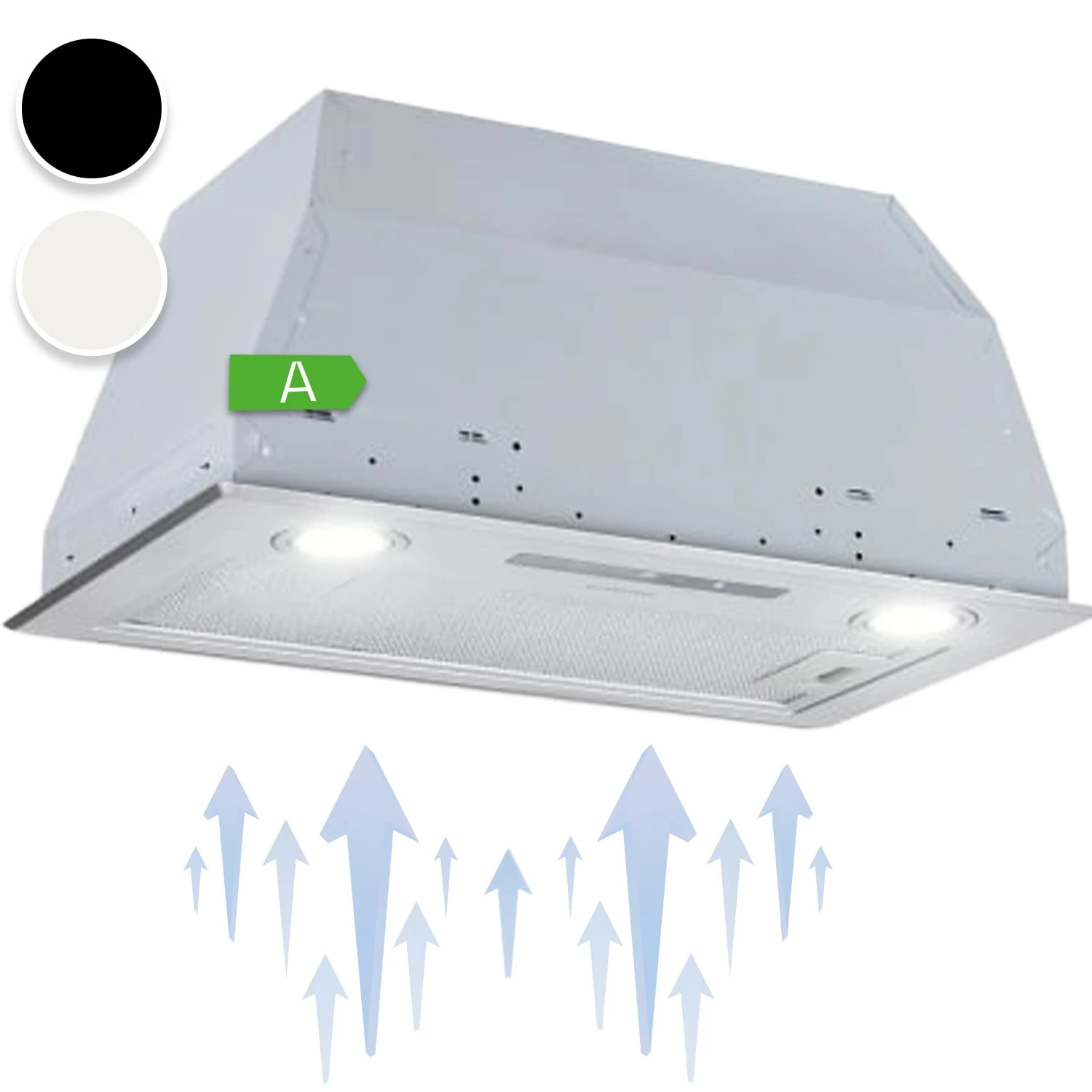 Paolo Dunstabzugshaube Einbau 52,5 Cm EEK: A 593 M³/h LED Touch 1 Paolo Dunstabzugshaube Einbau 52,5 Cm EEK: A 593 M³/h LED Touch