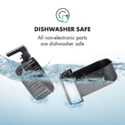 AeroVital Heißluftfritteuse 1700W 5,4 Liter Timer Edelstahl Silber -Küchengeräte 10032848 yy 0008 logo Klarstein AeroVital Heissluftfritteuse silber reedit