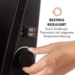 Gotland Glaskonvektor 600, 900 Und 1500W Standgerät Schwarz 9 Gotland Glaskonvektor 600, 900 Und 1500W Standgerät Schwarz -Küchengeräte 10032867 de 0003 logo