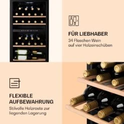 Barossa 34 Duo Weinkühlschrank 34 Fl 80 Ltr 2 Zonen Touch-Steuerung 12 Barossa 34 Duo Weinkühlschrank 34 Fl 80 Ltr 2 Zonen Touch-Steuerung -Küchengeräte 10032920 de 0005 logo