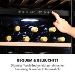 Barossa 102 Duo Weinkühlschrank 102 Fl 226 Ltr 2 Zonen Touch-Steuerung -Küchengeräte 10032921 de 0004 logo