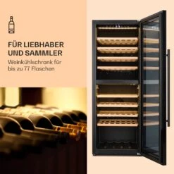 Barossa 77 Duo Weinkühlschrank 2 Zonen 191 L 77 Fl. Touch LED Schwarz -Küchengeräte 10032963 de 0003 logo