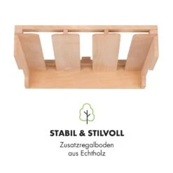 Barossa 77D Weinglas-Regal Zubehör Regalboden Für Weingläser Echtholz -Küchengeräte 10032964 de 0004 logo