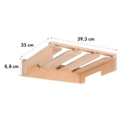 Barossa 77D Weinglas-Regal Zubehör Regalboden Für Weingläser Echtholz -Küchengeräte 10032964 yy 0005 logo Klarstein Barossa 77D Weinglas Regal