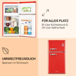 Irene Kühl- & Gefrierkombination 85 Liter Retro-Design -Küchengeräte 10032980 de 0004 logo