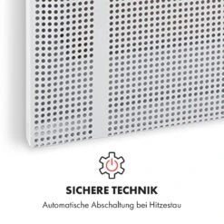 Hot Spot Wave Heizpanel 51x80cm 20m² 1000W Stufenlos IP24 Aluminium -Küchengeräte 10032994 de 0009 logo