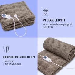 Dr. Watson Comfort & Style Heizdecke 120W 180x130cm Faux Fur -Küchengeräte 10033007 de 0004 logo