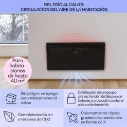 Hot Spot Slimcurve Heizgerät 80x40cm 40m² 2000W 5-40°C LED IP24 -Küchengeräte 10033017 de 0004 usp