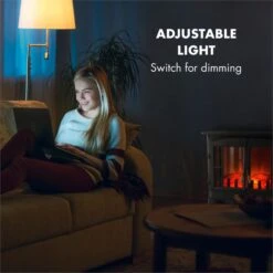 Innsbruck Elektrischer Kamin 1000/2000W Thermostat -Küchengeräte 10033092 yy 0007 logo Electric Fireplace Black YH15