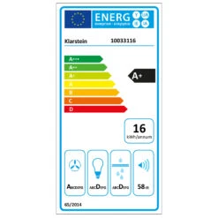 Mirage 60 Dunstabzugshaube 550m³/h Touch-Panel RGB-Ambiente-Licht Glas 19 Mirage 60 Dunstabzugshaube 550m³/h Touch-Panel RGB-Ambiente-Licht Glas -Küchengeräte 10033116 energy label