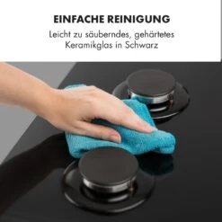 Ignito 5 Zonen Gaskochfeld 5-flammig Sabaf-Brenner Glaskeramik Schwarz 16 Ignito 5 Zonen Gaskochfeld 5-flammig Sabaf-Brenner Glaskeramik Schwarz -Küchengeräte 10033133 de 0008 logo