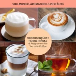 Baristomat 2-in-1-Heißgetränkeautomat Kaffee Tee Milchschaum -Küchengeräte 10033138 de 0007 usp