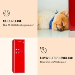 Audrey Kühl- & Gefrierkombination 97l/39l Retro-Look 2 Böden -Küchengeräte 10033193 de 0006 logo