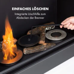 Phantasma Cottage Pillar Ethanol-Kamin Rauchfrei Brenner 3x300ml -Küchengeräte 10033263 de 0005 logo