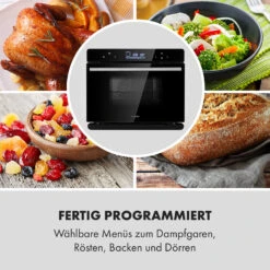 MasterFresh Dampfbackofen 230°C 24l Touch-Bedienfeld Schwarz -Küchengeräte 10033284 de 0007 logo