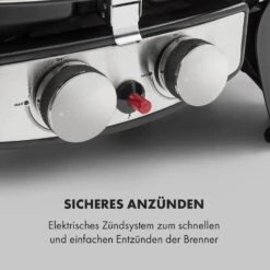 Parforce Duo 2 Gasgrill Brenner 4,4kW 15000BTU 300°C Schwarz -Küchengeräte 10033296 de 0007 logo