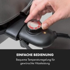 Tafelspitz Elektrogrill 2000/2400 W Antihaftbeschichtung Faltbar Mobil -Küchengeräte 10033448 de 0009 logo