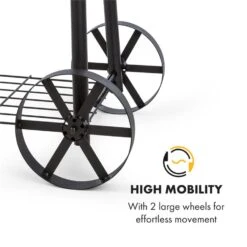 Beef Brisket Smoker Grill Holzkohlegrill/Smoker Edelstahl-Grill Mobil -Küchengeräte 10033460 yy 0006 logo Klarstein Beef Brisket Smoker Grill schwarz