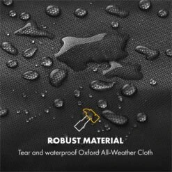 Beef Brisket Wetterschutzhaube Oxford Canvas Schwarz -Küchengeräte 10033461 yy 0005 logo Fabric cover for OGA032