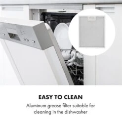 Contempo Unterbau-Dunstabzugshaube 60cm 175m³/h LED Edelstahl Acryl -Küchengeräte 10033470 uk 0005 logo Klarstein Contempo Unterbau Dunstabzugshaube reedit