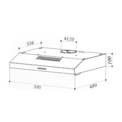 Contempo Unterbau-Dunstabzugshaube 60cm 175m³/h LED Edelstahl Acryl -Küchengeräte 10033470 yy 0010 logo Klarstein Contempo Unterbau Dunstabzugshaube reedit