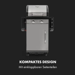 Gazooka 2.0T Gas BBQ Grill 2x3kW Brenner Edelstahl -Küchengeräte 10033532 de 0003 logo