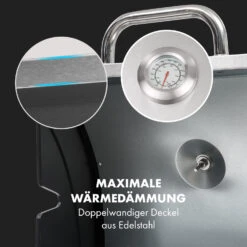 Gazooka 2.0T Gas BBQ Grill 2x3kW Brenner Edelstahl -Küchengeräte 10033532 de 0007 logo