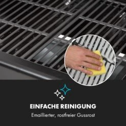 Gazooka 2.0T Gas BBQ Grill 2x3kW Brenner Edelstahl -Küchengeräte 10033532 de 0010 logo
