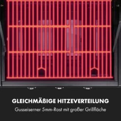 Gazooka 3.0T BBQ Grill 3x3kW Brenner 4 Rollen Edelstahl -Küchengeräte 10033533 de 0006 logo