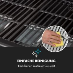 Gazooka 3.0T BBQ Grill 3x3kW Brenner 4 Rollen Edelstahl -Küchengeräte 10033533 de 0010 logo