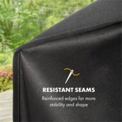 Gazooka 2.0T Wetterschutzhaube 600D Canvas 30/70% PE/PVC Schwarz -Küchengeräte 10033535 yy 0004 logo Klarstein Gazooka Wetterschutzhaube schwarz