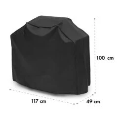 Gazooka 2.0T Wetterschutzhaube 600D Canvas 30/70% PE/PVC Schwarz -Küchengeräte 10033535 yy 0006 logo Klarstein Gazooka Wetterschutzhaube schwarz