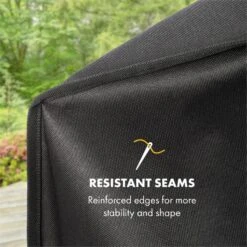 Hot & Hot Wetterschutzhaube 600D Canvas 30/70% PE/PVC Schwarz -Küchengeräte 10033537 yy 0004 logo Klarstein Hot and Hot Wetterschutzhaube schwarz