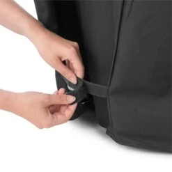 Tomahawk 3.1 S Wetterschutzhaube 300D Canvas 30/70% PE/PVC Schwarz -Küchengeräte 10033569 yy 0004 detail Klarstein Tomahawk S Wetterschutzhaube schwarz