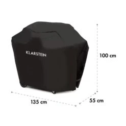 Tomahawk 3.1 S Wetterschutzhaube 300D Canvas 30/70% PE/PVC Schwarz -Küchengeräte 10033569 yy 0006 logo Klarstein Tomahawk S Wetterschutzhaube schwarz