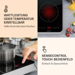 InnoChef Induktionskochfeld 3400W Touch Control Glaskeramik 9 InnoChef Induktionskochfeld 3400W Touch Control Glaskeramik -Küchengeräte 10033593 de 0004 logo