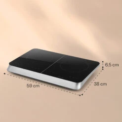 InnoChef Induktionskochfeld 3400W Touch Control Glaskeramik 11 InnoChef Induktionskochfeld 3400W Touch Control Glaskeramik -Küchengeräte 10033593 yy 0006 logo