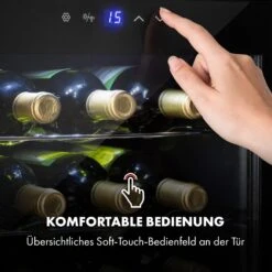 Shiraz 16 Uno Weinkühlschrank 42l Touch-Bedienfeld 131W 5-18°C -Küchengeräte 10033622 de 0006 logo