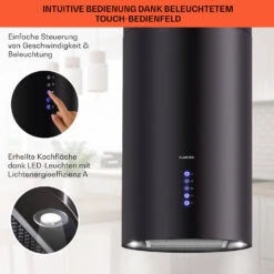 Beretta Inselabzugshaube Ø35cm 650m³/h LED Inkl. Aktivkohlefilter 12 Beretta Inselabzugshaube Ø35cm 650m³/h LED Inkl. Aktivkohlefilter -Küchengeräte 10033718 de 0004 usp