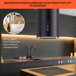 Beretta Inselabzugshaube Ø35cm 650m³/h LED Inkl. Aktivkohlefilter 14 Beretta Inselabzugshaube Ø35cm 650m³/h LED Inkl. Aktivkohlefilter -Küchengeräte 10033718 de 0006 usp