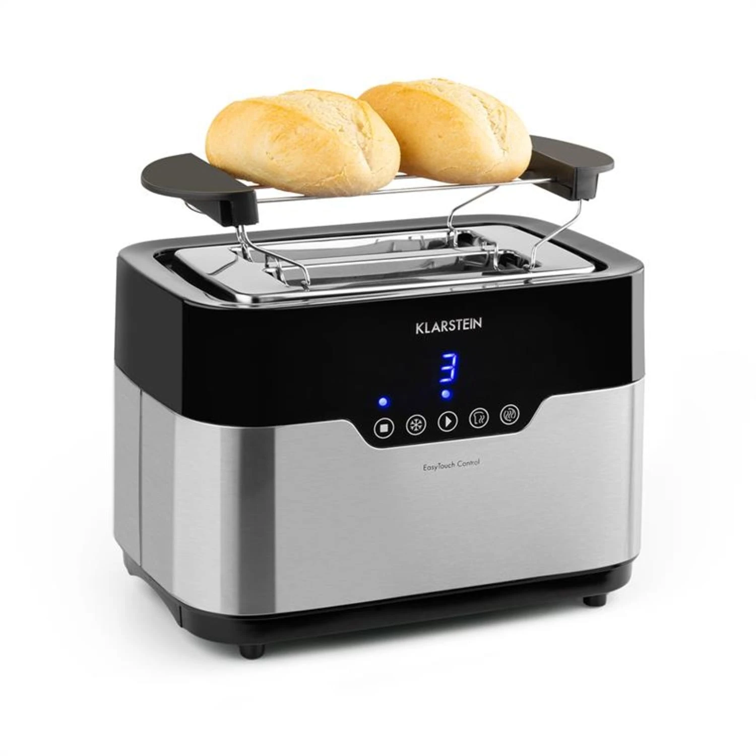 Arabica Toaster 920W LED-Display Touch-Bedienfeld Edelstahl 1 Arabica Toaster 920W LED-Display Touch-Bedienfeld Edelstahl