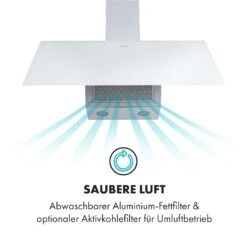 Laurel 90 Dunstabzugshaube 90cm Abluft: 350 M³/h LED Touch Weiß -Küchengeräte 10033769 de 0004 logo