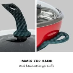 Szechuan Hot Pot Und Grillplatte 5l Vol. 1350 W, 600 W Rot -Küchengeräte 10033779 de 0008 logo