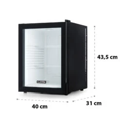 Brooklyn 42 Mini-Kühlschrank Glastür LED Ablage -Küchengeräte 10033821 yy 0009 dimensions