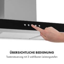 Darya Dunstabzugshaube 90cm 310 M³/h Edelstahl Silber -Küchengeräte 10033828 de 0005 logo