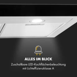 Darya Dunstabzugshaube 90cm 310 M³/h Edelstahl Silber -Küchengeräte 10033828 de 0006 logo